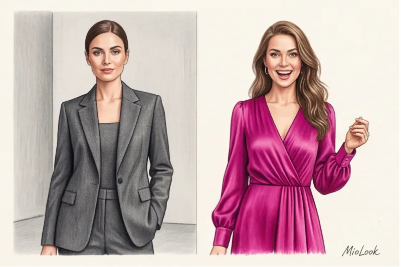 Clothing color and a person's character: wardrobe and personality type