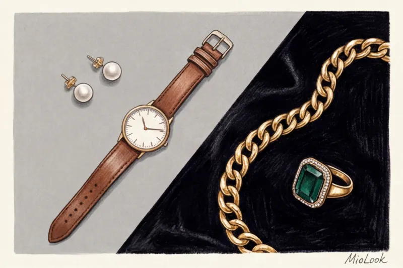 Какие украшения взять с собой на работу, чтобы вечером пойти на свидание - 2