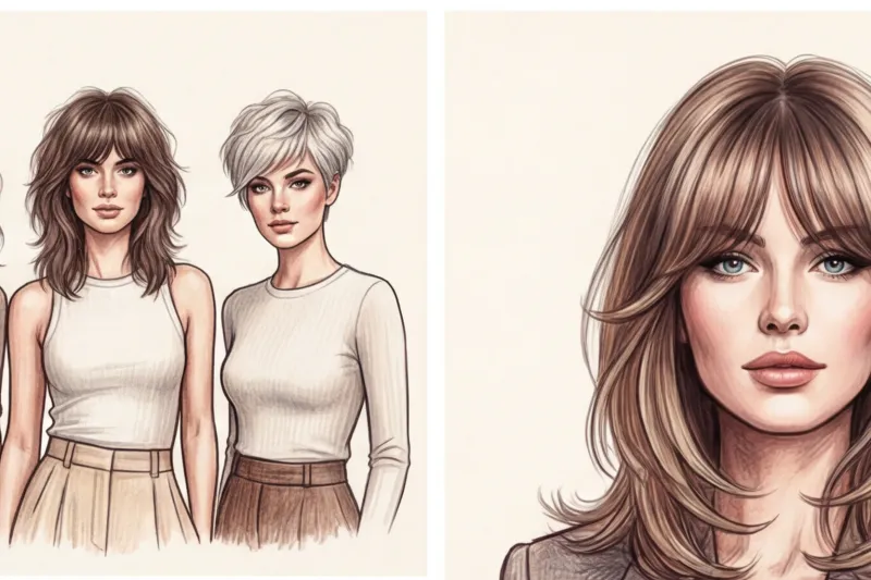 Стрижки для высоких девушек: как смягчить силуэт и сохранить пропорции - 2