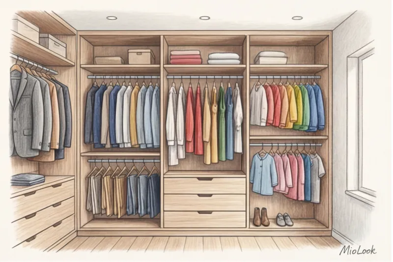 Умный семейный гардероб: Как управлять вещами мужа и детей с помощью AI-стилиста - 1