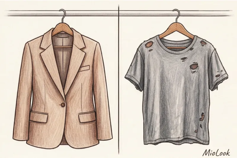 Долой старые футболки: как перестать носить дома вещи, которые жалко выкинуть - 8