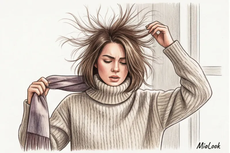 Зимний уход за волосами: борьба с сухостью и статическим электричеством - 4