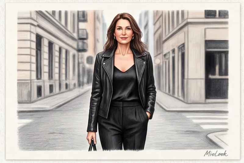 Старит ли черный цвет: как правильно носить темные вещи после 40 лет - 5