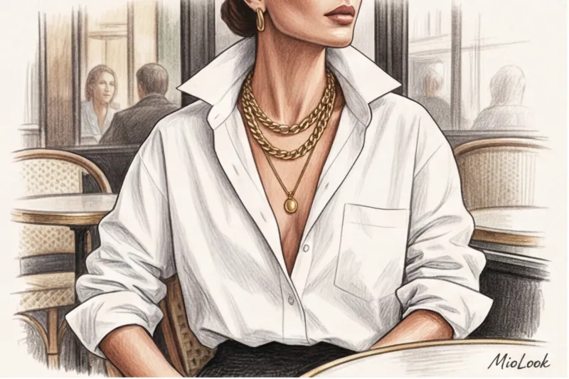 Як стилізувати білу сорочку для вечора: поради