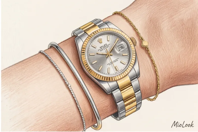 Золото и серебро в одном образе: как стильно миксовать металлы - 3