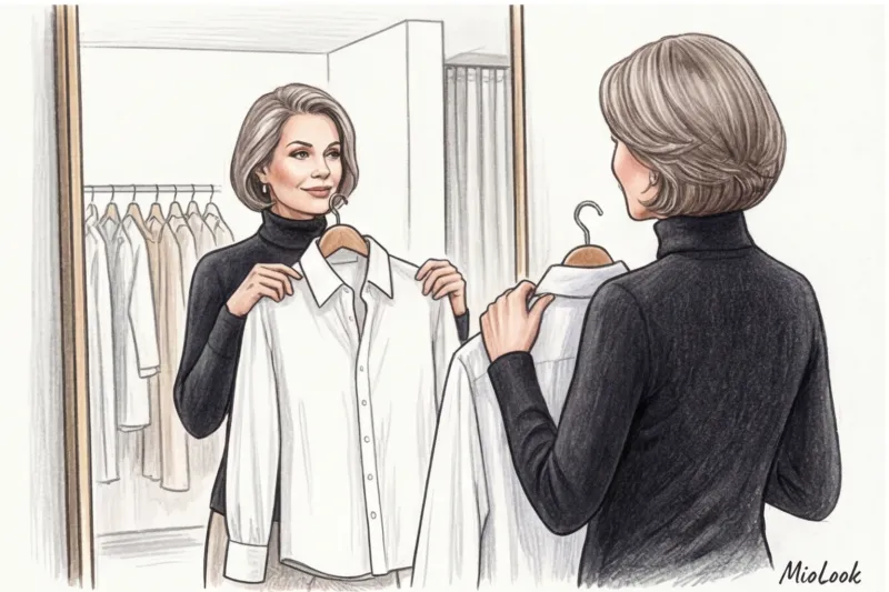 Как элегантно скрыть возрастные изменения шеи и зоны декольте - 7