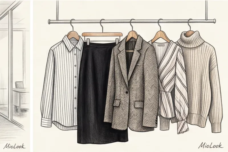 Визуальная коррекция фигуры с помощью принтов и фактур - 6