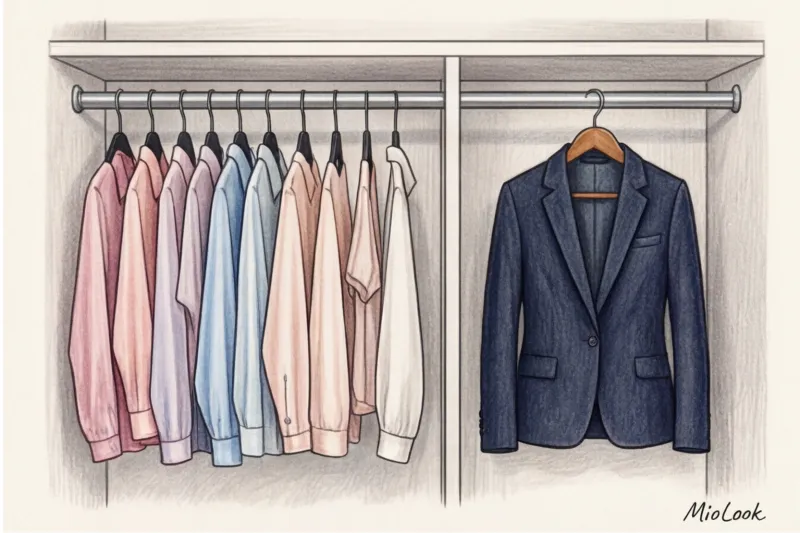 Наполнение гардеробной: схема, размеры полок и высота штанг - 3