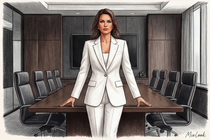 Белый цвет в гардеробе: психология чистоты, свободы и статуса - 5