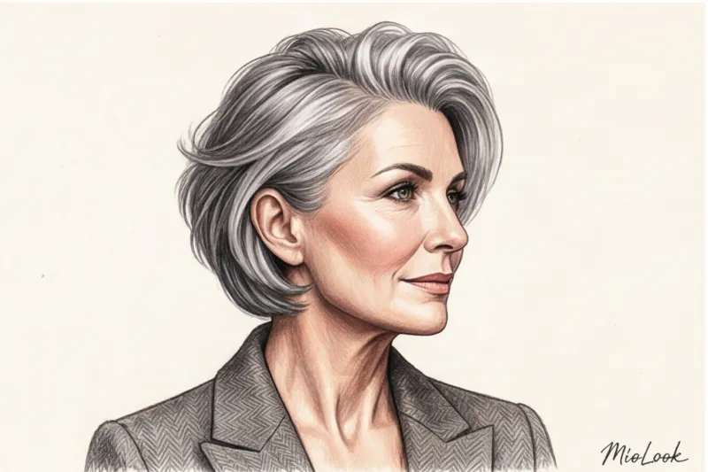 Антивозрастные стрижки: как найти прическу, которая молодит, через ИИ - 7