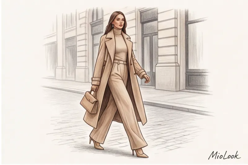 Базовый гардероб для высоких девушек: подбор идеальных пропорций с помощью нейросети - 3