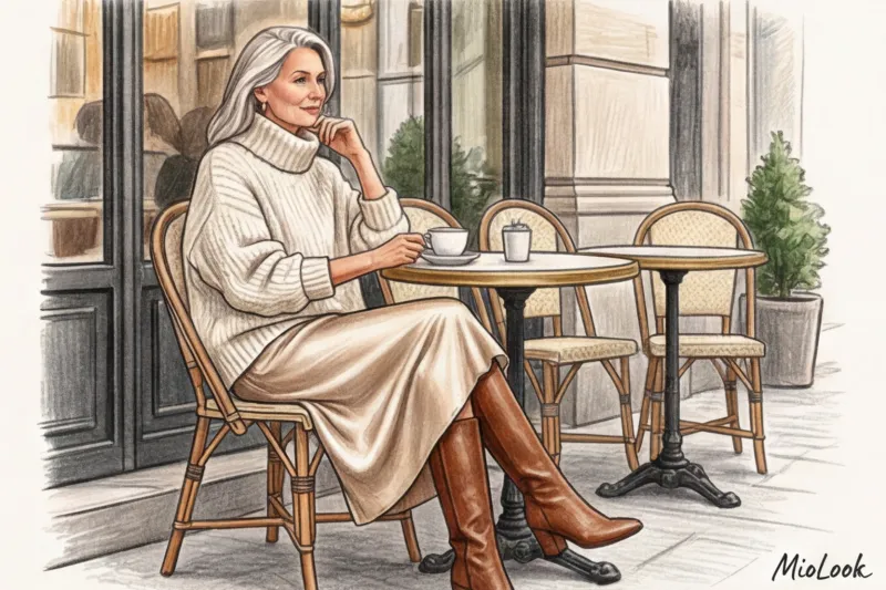 Юбки для женщин старше 50 лет: актуальные фасоны и правильная длина - 5