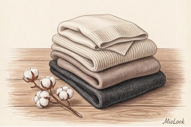 Теплая одежда для дома: стильные трикотажные костюмы на зиму - 2