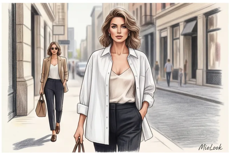 Идеальная белая рубашка: материалы, крой и посадка премиум-класса - 3