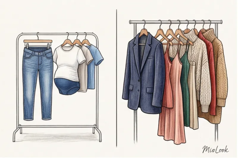 Лайфхакі: як носити звичайний одяг вагітним