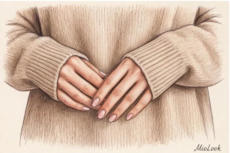 Теплая одежда для дома: стильные трикотажные костюмы на зиму - 7