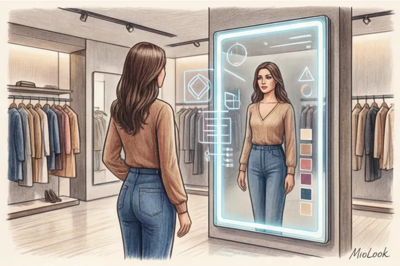 Умные зеркала и AR-примерочные: Как технологии меняют офлайн-магазины одежды - 8
