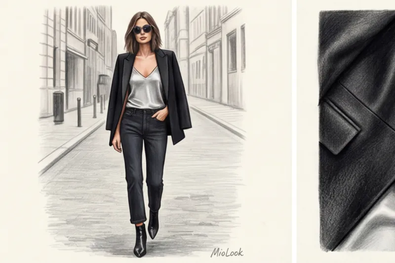 Стиль глэм-рок в женской одежде: от косухи до металлических акцентов - 1