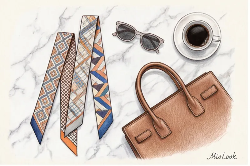 How to Wear a Twilly Scarf: 7 Stylish Ways