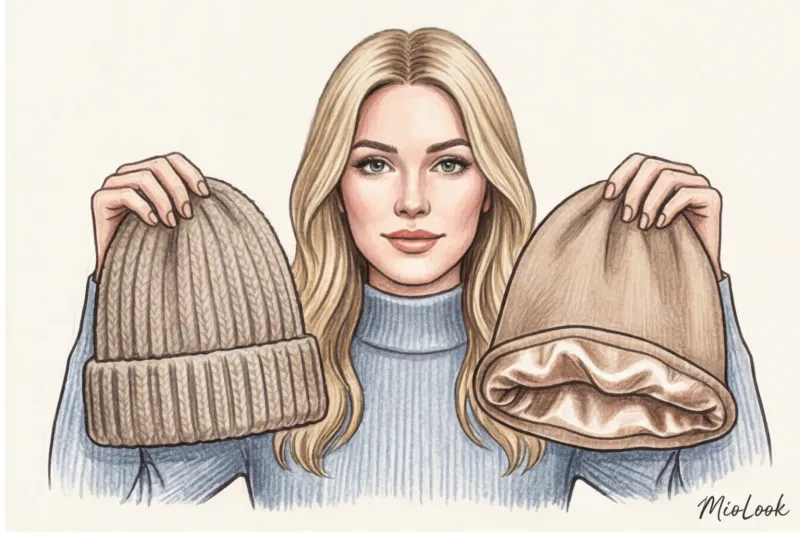 Как носить шапку и не испортить прическу: секреты сохранения объема - 3