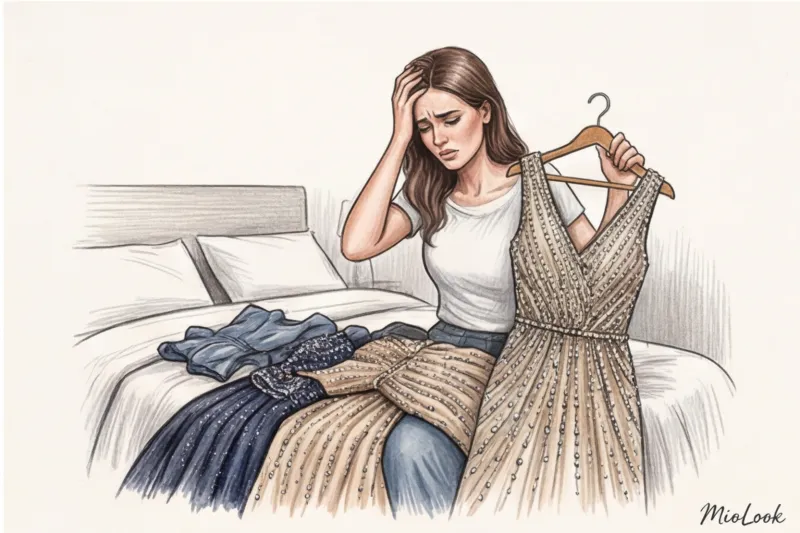 Закрытые вечерние платья: виртуальная примерка нарядов для торжества - 9