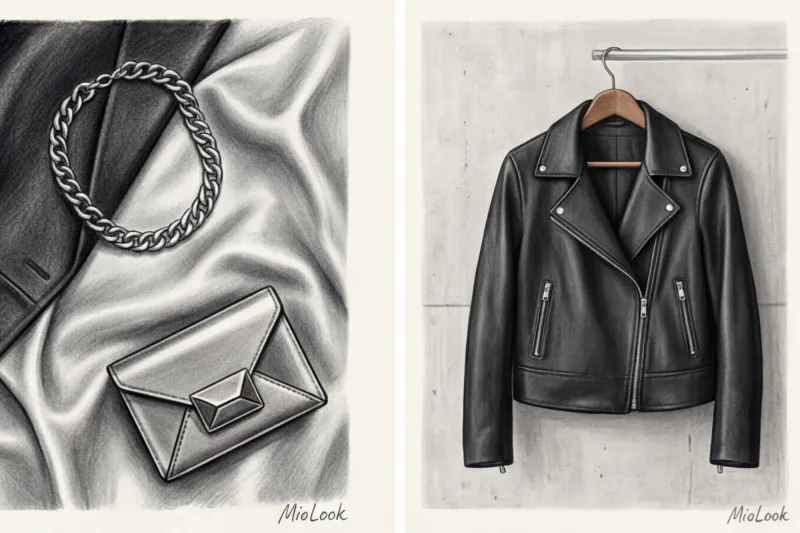 Стиль глэм-рок в женской одежде: от косухи до металлических акцентов - 2