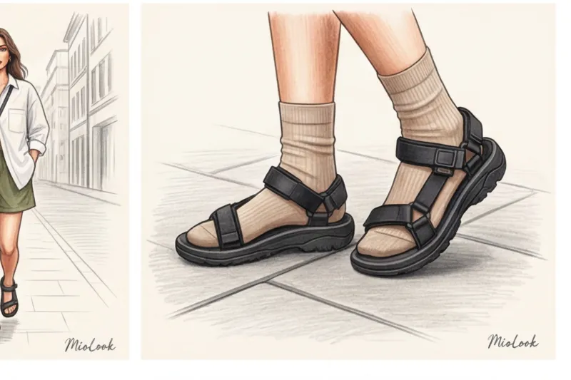 Летний аутдор: шорты, панамы и треккинговые сандалии - 9