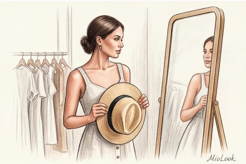 Летние шляпы и панамы: выбор идеального головного убора по типу лица - 8