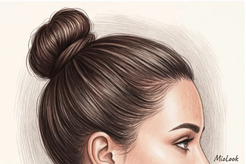 Как скрыть послеродовое выпадение волос: 5 быстрых причесок - 7