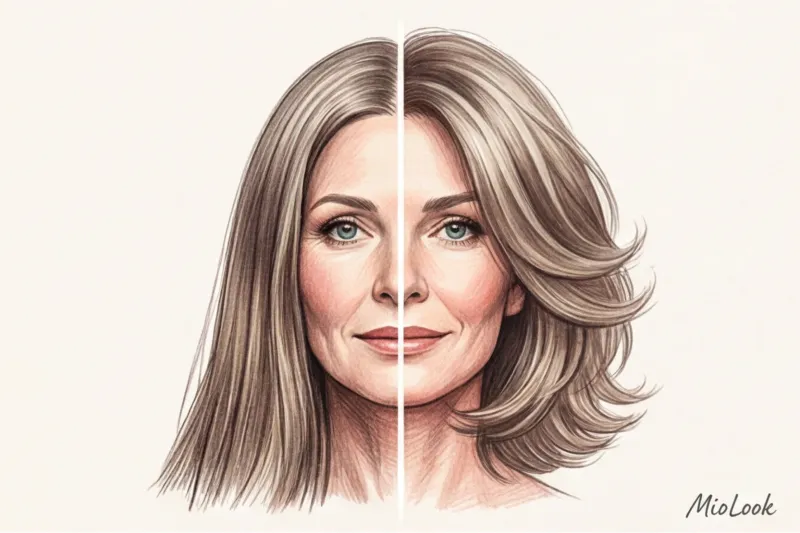 Омолаживающие стрижки: виртуальная примерка причесок, которые скрывают возраст - 2