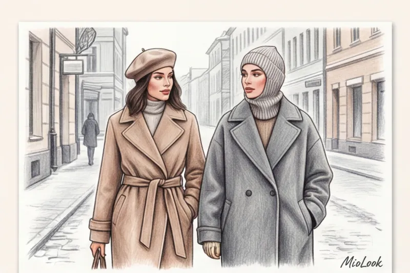 Головной убор под женское пальто: от берета до стильной панамы - 2