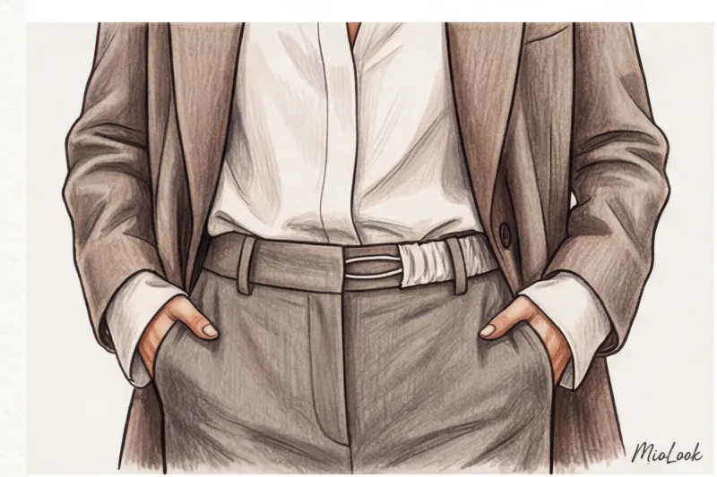 Офисный гардероб беременной из обычных вещей - 4