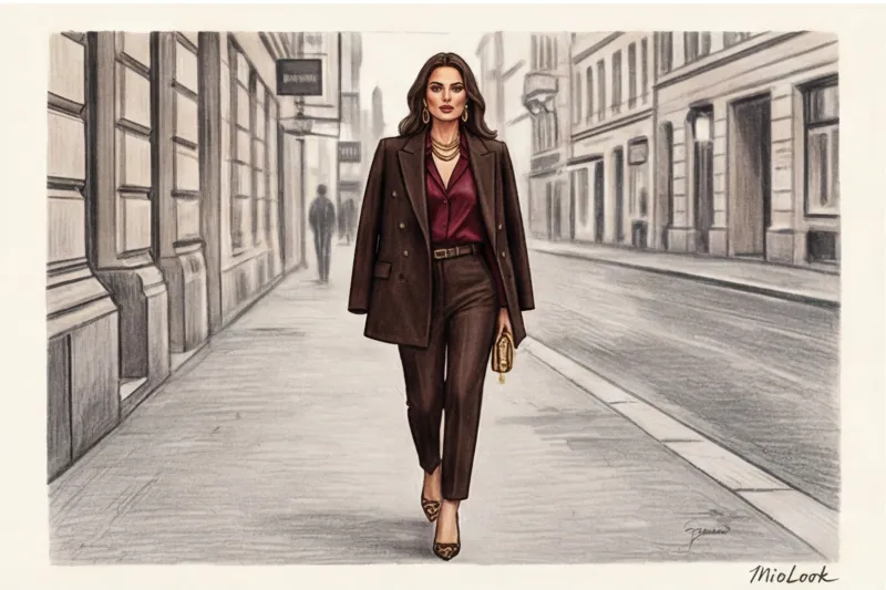 Как примерить эстетику Mob Wife онлайн с помощью нейросети MioLook - 5