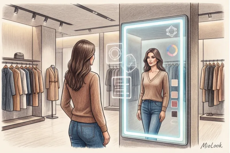 Smart Mirrors in a Clothing Store: How AR is Changing Shopping