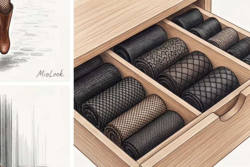 Колготки в сетку и с принтом: как носить, чтобы не выглядеть вульгарно - 6