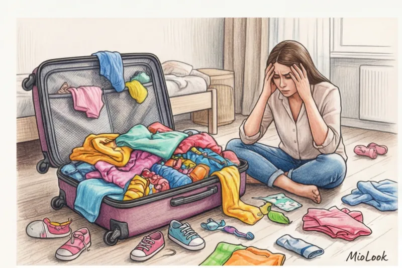 The perfect list of clothes for a child at sea without unnecessary things