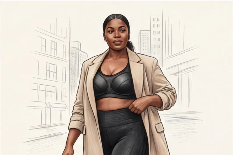 Идеальная поддержка: как выбрать спортивный бюстгальтер для большой груди - 5