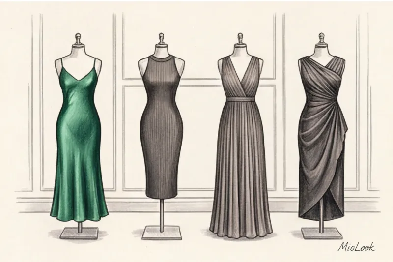 Вечерние и нарядные платья для беременных на особый случай - 8