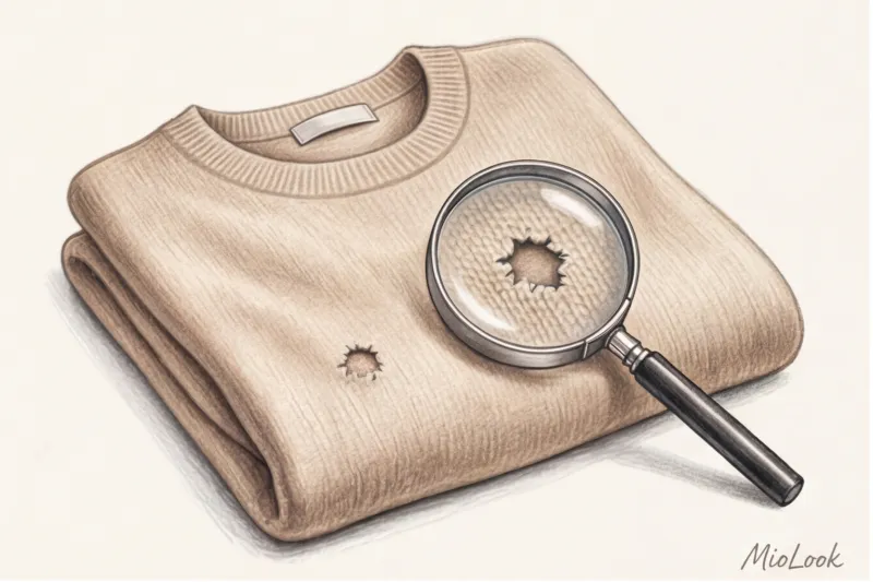 A reliable remedy for moths in the closet: saving things