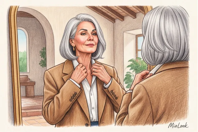 A Basic Wardrobe for a Woman Over 50: Modern Style