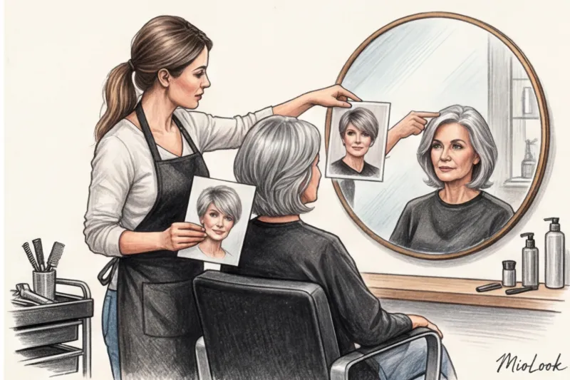 Антивозрастные стрижки: как найти прическу, которая молодит, через ИИ - 6