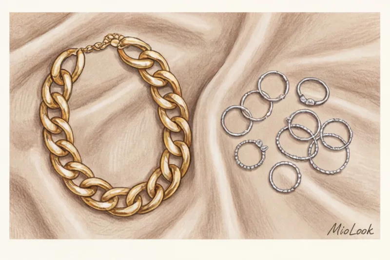 Сколько украшений можно носить одновременно: правило золотой середины - 8