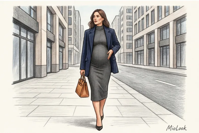 Секреты адаптации: как носить обычную одежду во время беременности - 8