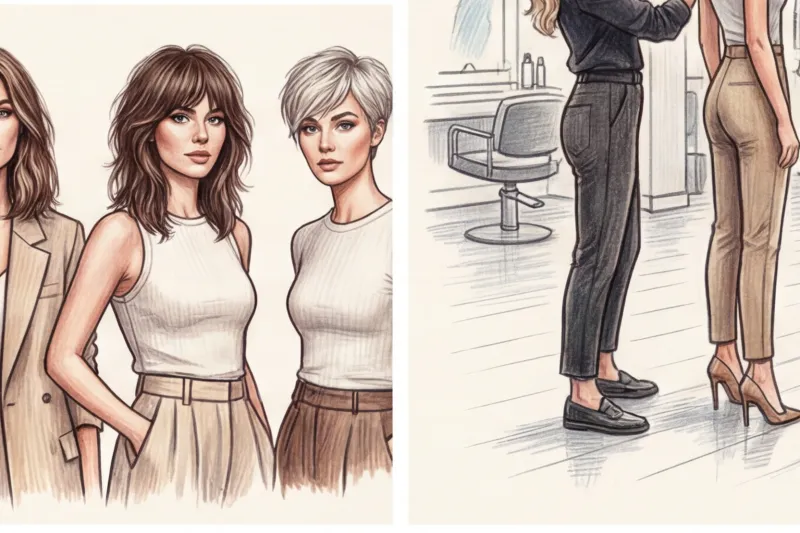 Стрижки для высоких девушек: как смягчить силуэт и сохранить пропорции - 8