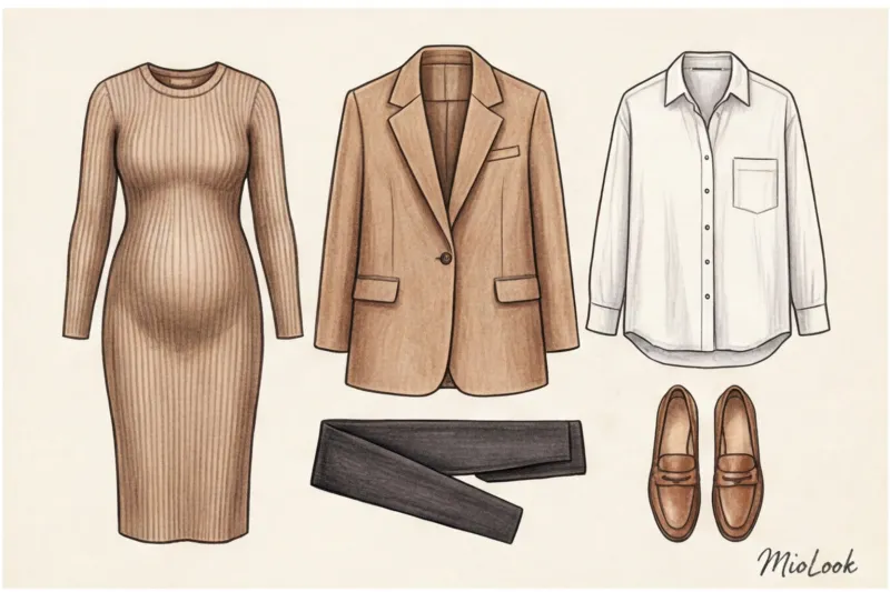 Стиль plus-size во время беременности: советы для полных девушек - 5