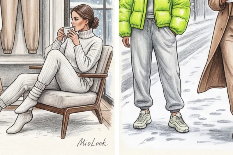 Зимний спортивный стиль: как одеваться тепло и оставаться в тренде - 8