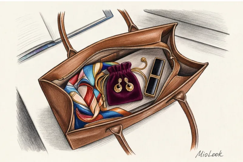 Как превратить строгий офисный костюм в вечерний наряд: 5 приемов с аксессуарами - 8