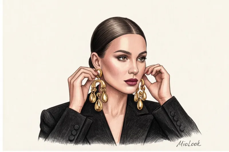 Как превратить строгий офисный костюм в вечерний наряд: 5 приемов с аксессуарами - 3