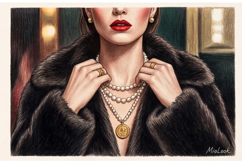 Крупное золото и винтаж: выбираем украшения для стиля Mob Wife - 4