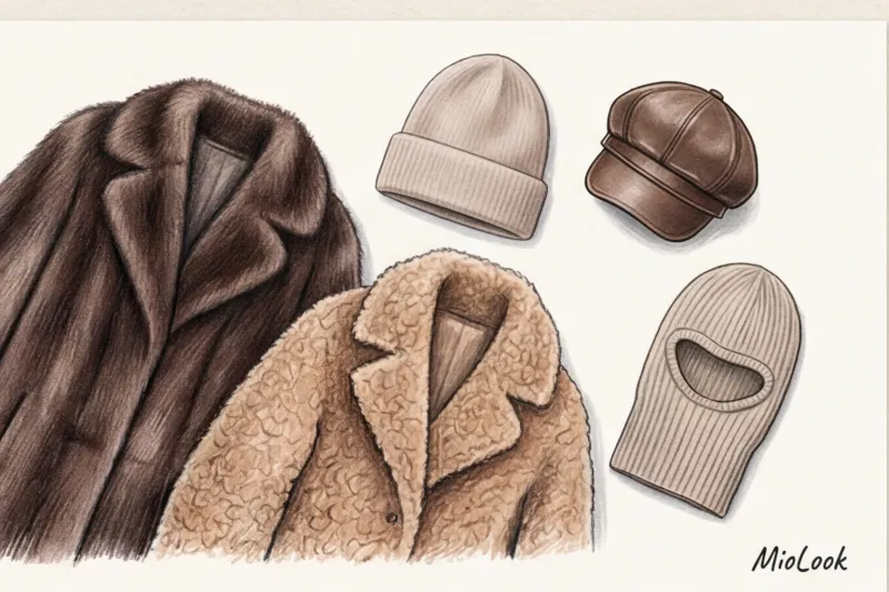 Какая шапка подойдет к шубе и эко-меху: тренды и антитренды - 2